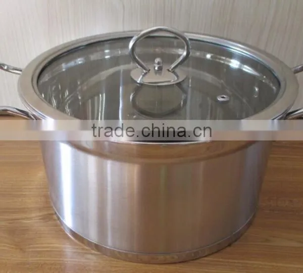 Stainless Steel Kitchen Casserole With Bakelite Handle photo-6