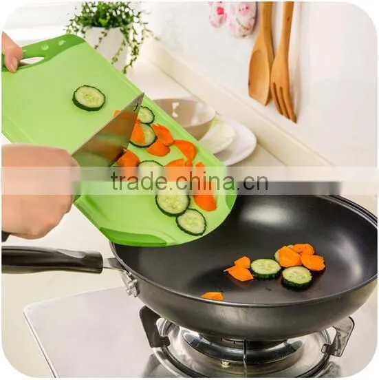 Plastic Thick Chopping Board With Drain Fruit Chopping Block Wholesale Cutting Boards photo-3