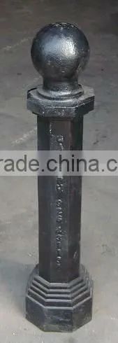 Safety warning bollards,Security road traffic bollards,Square warning post
