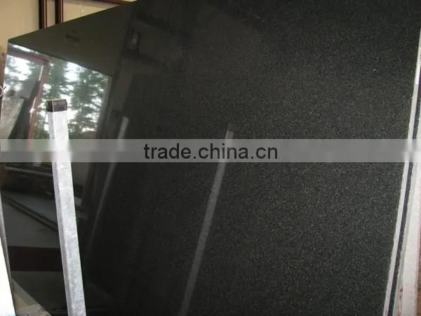 High Quality Chinese Fashionable Natural Stone Premium Black Granite photo-5
