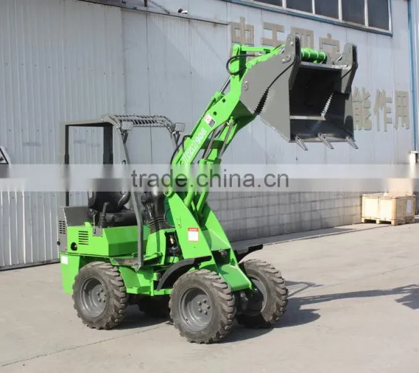 HZM 0.6t CE Mini Hydraulic Loader HZM906 With Perkins Engine photo-2