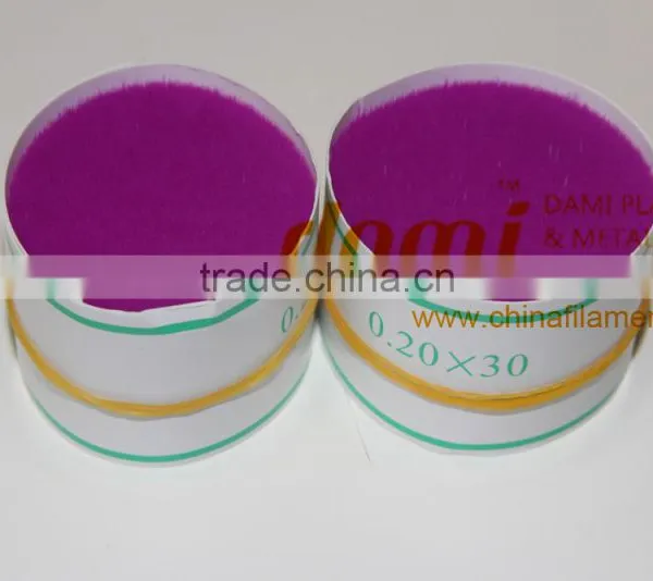 TWO SIDE TAPER PBT FILAMENT FOR TOOTH BRUSH photo-6