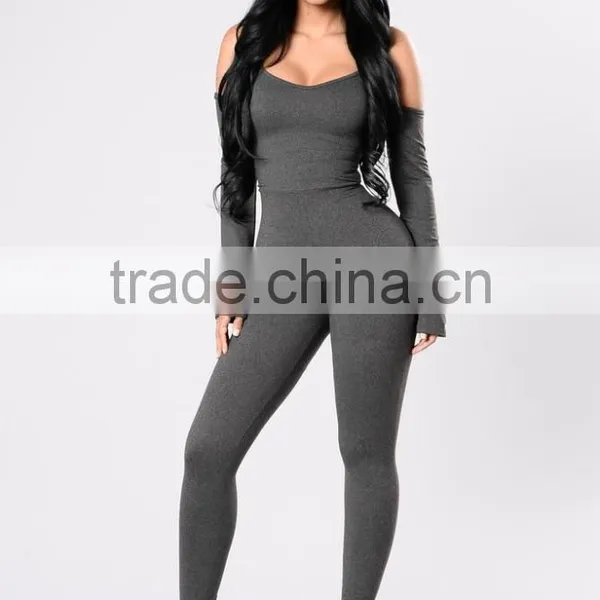 Black Latex Xxxl Sizes Catsuit Long Sleeve Cold Shoulder Skinny Leg Womens Cocktail Clubwear Evening Jumpsuits photo-2
