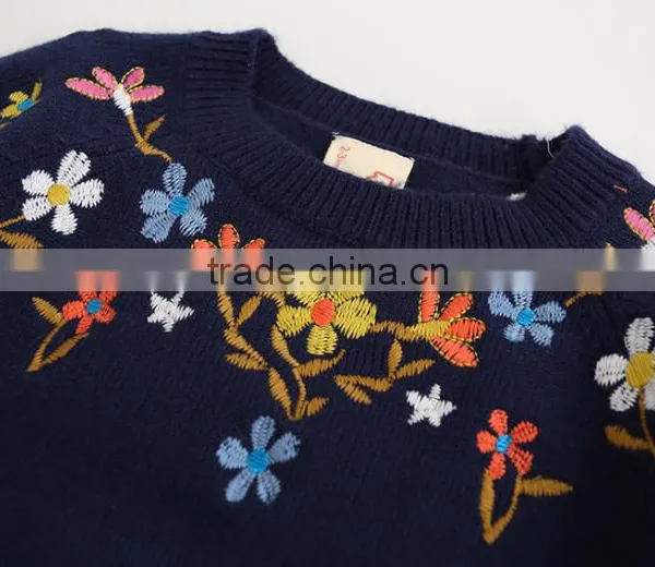 Wholesale Cotton Fancy Knit Baby Sweater Embroidery Design Factory Price photo-3