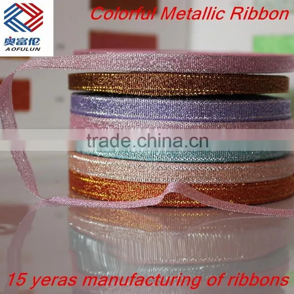 Wholesale New Season Colorful Metallic Ribbon in High Quality photo-5