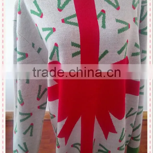 Ugly Christmas Knitted Sweater&Audlt Sweater&Women's Sweater photo-3