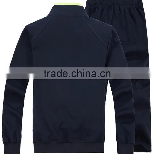 Sportswear Factory Of Custom High Thai Quality Cheap Women Tracksuit Men Jogging Uniforms Set photo-3