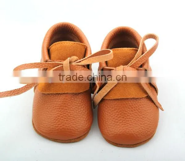 Genuine Leather Baby Shoes With Kids Shoes photo-3