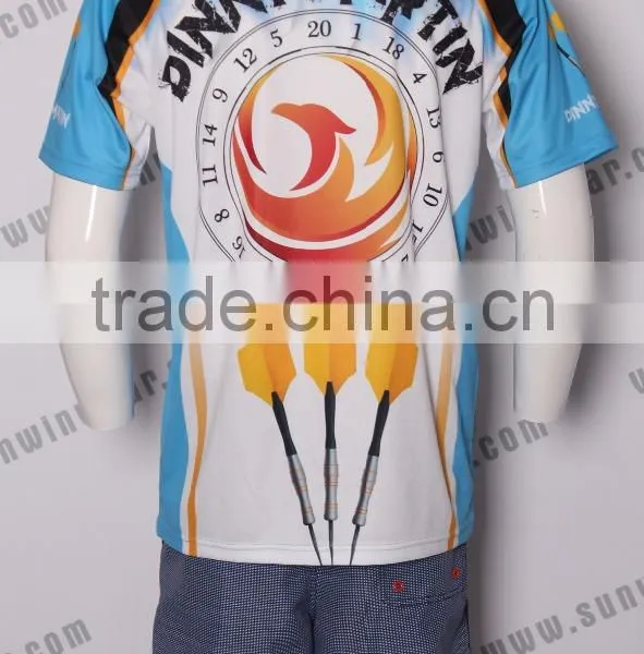 Promotion High Quality Dart Jerseys Dry Fit Sublimation Print Dart Shirts for Club photo-4