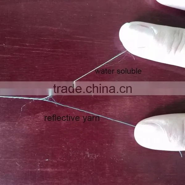 Storage Silver Water Soluble Polyamide Nylon Reflective Thread for Embroidery Safety Garment photo-4