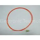LC MM Fiber Optic Pigtails 0.9mm Cable Diameter , 5 0/ 125 Model for Data Processing Networks