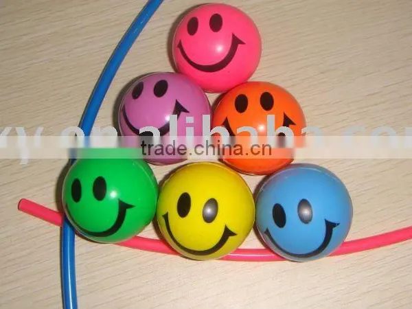 Smile face bouncing ball/ magic bouncing ball