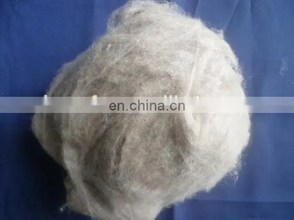 Professional Factory Dehaired Raccoon Hair Natural Brown Color photo-3