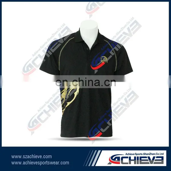 High Quality Sublimated Car Racing Polo Shirt