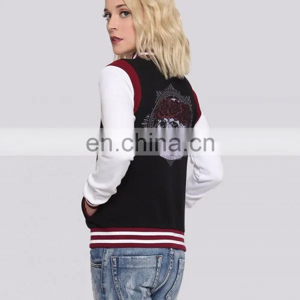 Letterman Varsity Jacket Red/ Leather and Melton Wool, photo-3