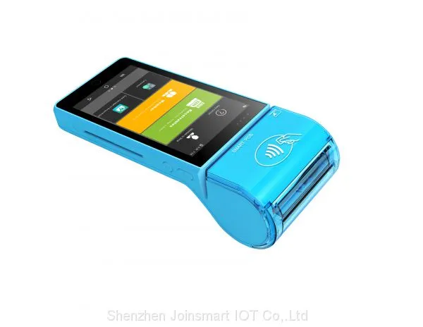 Point Of Sale Android Mpos 5 Inch Handheld With Receipt Printer