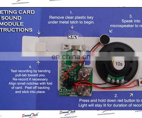 Sound Recording Devices for Greeting Cards photo-5