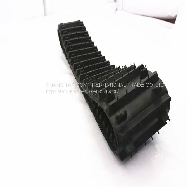 Mini Snowmobile Rubber Crawler Rubber Track for Small Snowmobile/Snow Blower