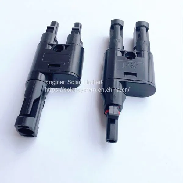 Solar Mc4 T-branch Connector Mmf Ffm Parallel Connection photo-3