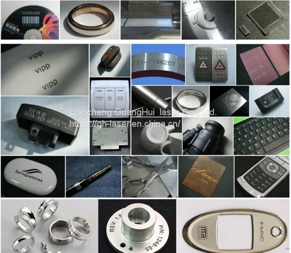 Guanghui Laser Marking Machine Automotive Accessories Hardware Tools Electronic Appliances and Other Metal Laser Carving Manufacturers in Stock photo-5