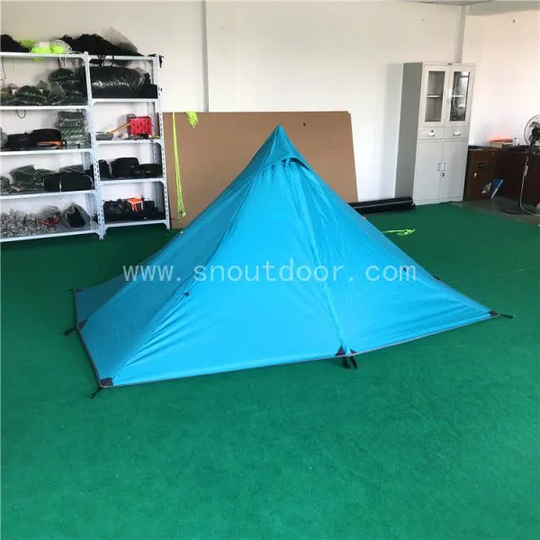 Mountain Cattle 1 Person Pyramid Mountaineering Trekker Tent photo-3