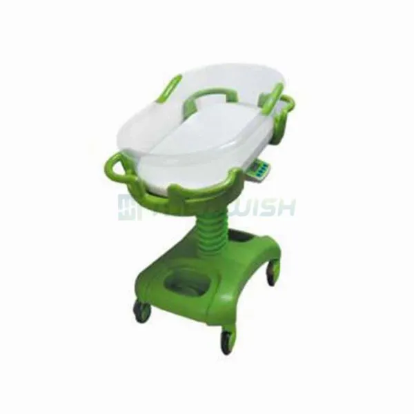 AG-CB011 Easy-to-move Plastic Hospital Infant Medical Baby Crib photo-2