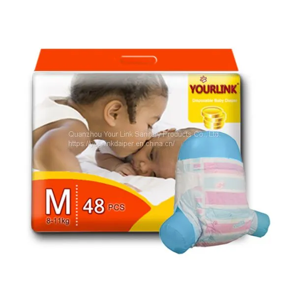 Professional Baby Diaper Factory High Absorption Cheap Baby Diaper Stocklots