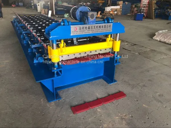 Low Price Full Automatic Trapezoidal Roofing Panel Sheet Roll Forming Machine photo-3