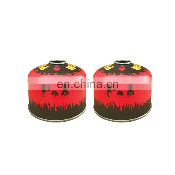 China 230g Screw Valve Butane Gas Cartridge and 230g Propan Butane Gas photo-5