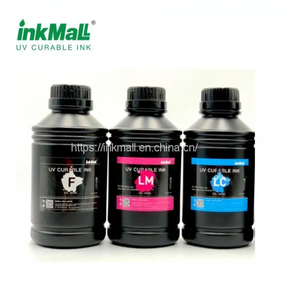 InkMall 500ml Led uv Curable Ink for Epson/ Ricoh/ Toshiba/ Konica Flatbed uv Printer photo-2