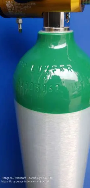 Portable Aluminum Gas Cylinder Diving Bottle Medical Oxygen Cylinder