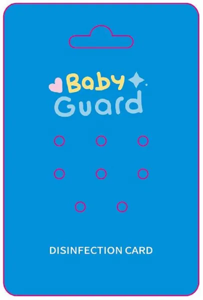 Chlorine Dioxide Card Removing Virus Portable Work Effective 60days Clo2(Children Style) photo-4