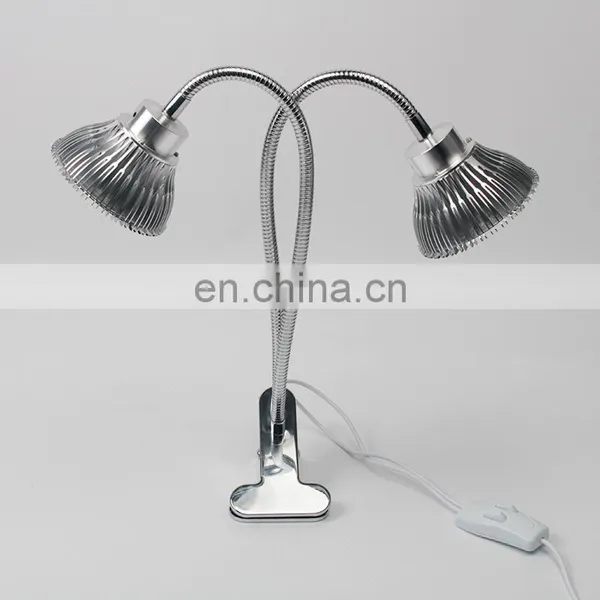 LED Clip Plant Growth Lamp Double-headed Plant Light 24W Full Spectrum Plant Growth Light photo-5