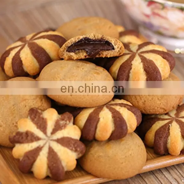 Chocolate Filled Biscuits Machine Double Filling Cookies Making Machine photo-4