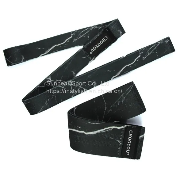 Cheap Cost Printing Resistance Bands Hip Circles Fitness Booty Bands With Custom Logo photo-3
