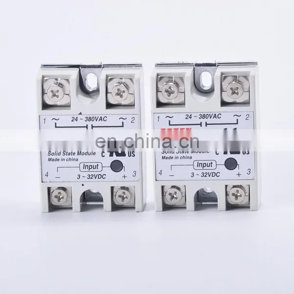 Single Phase Solid State Relay SSR-40DA SSR-25DA SSR-10DA DC To AC 3-32VDC Input 24-380VAC Output Solid State Relay photo-3