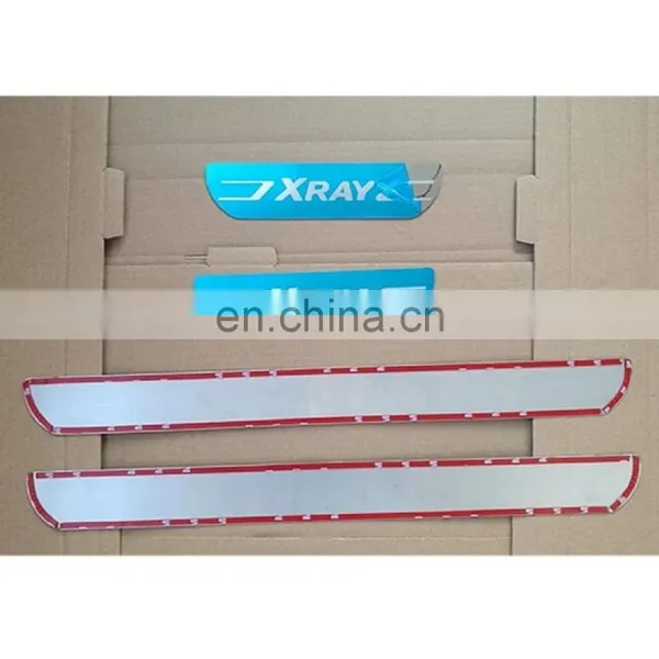 Factory Direct For LADA XRAY 2015-2021 Car Accessories Door Sill Scuff Plate Cover Molding Trim
