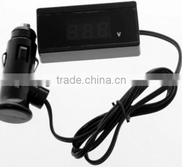 MiNi Digital Voltmeter Gauge Voltage Volt Car Auto voltmeter