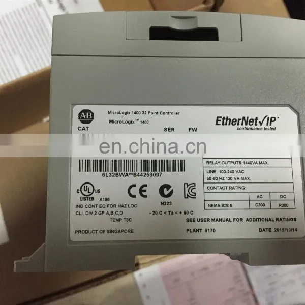 1766-L32BWA PLC MicroLogix 1400 32 Point Controller photo-3