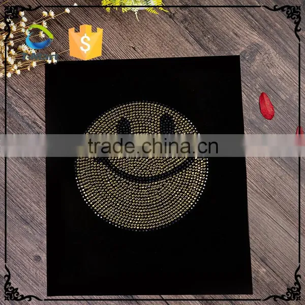 New 2016 Smiley Face Emoji Rhinestone Transfer Designs photo-2