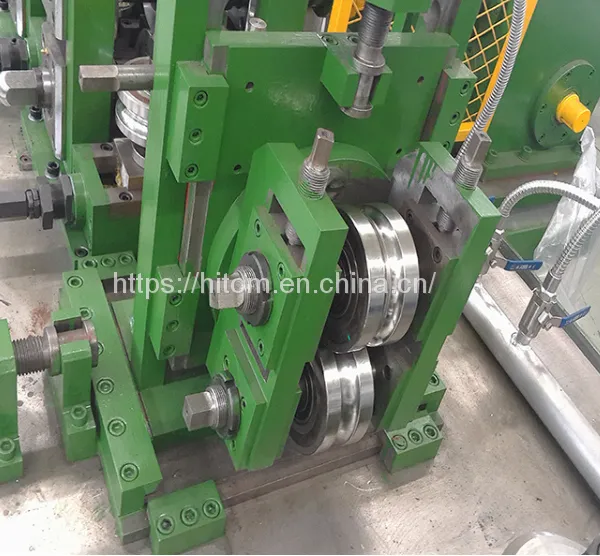 Low Carbon Steel Straight Seam Welded Pipe Making Machine photo-4