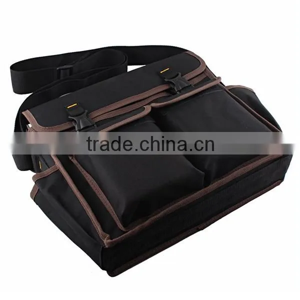 Heavy Duty Polyester Electrical Tool Kit Bag Black Electrical Tool Kit Bag Sling Electrical Tool Kit Bag With Buckle Closure photo-3
