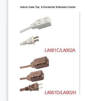 NEMA1-15P/NEMA1-15R 13A Indoor Extension Cords photo-2