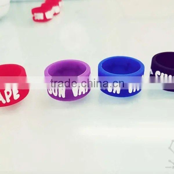 100% Silicone Wedding Classic Ring photo-2