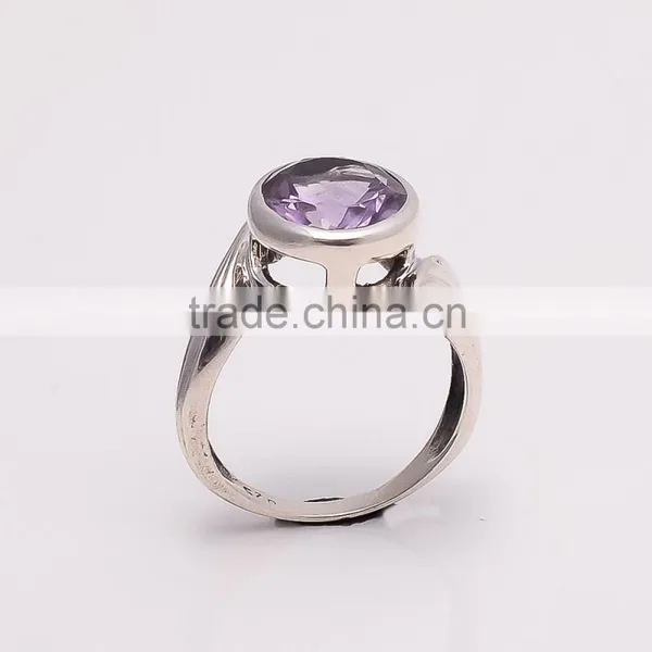 AMETHYST RING ,925 Sterling Silver Jewelry Wholesale,WHOLESALE SILVER JEWELRY,SILVER EXPORTER,SILVER JEWELRY FROM INDIA photo-3