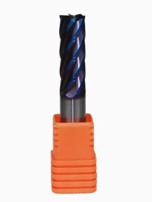 CNC Milling Cutter 4 Flutes End Mill Tungsten Carbide End Mill for Steel Metal Cutting HRC45/55/63/65 photo-3