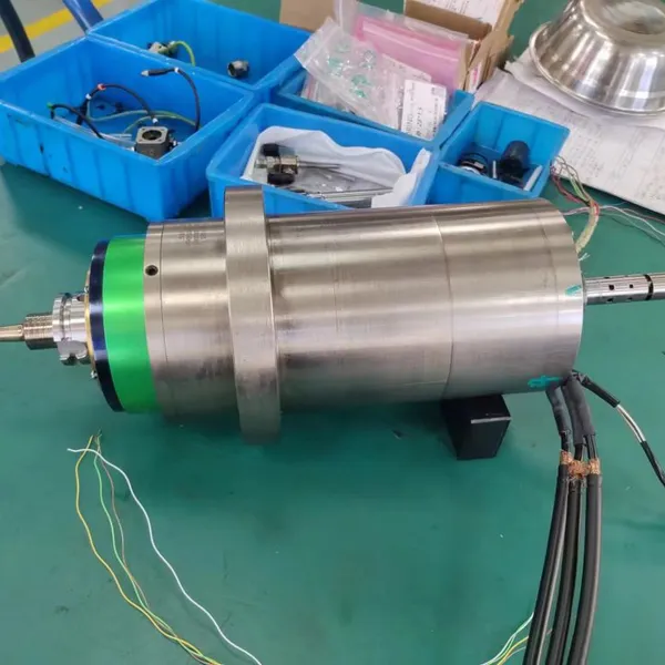 CNC Lathe Machining Machinery Rotating Shaft Stainless Steel Spindle CNC Spindle photo-3