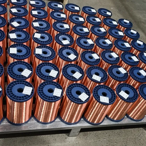 Hot Sale Enamelled Copper Clad Aluminum Wire for Coils Reach Sgs Certification photo-2