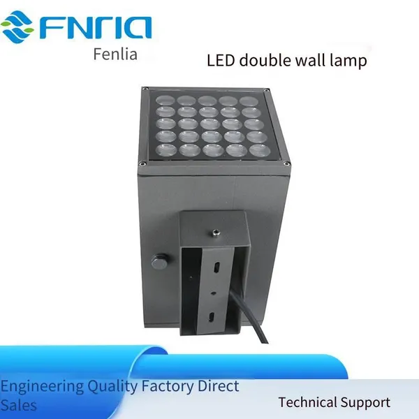 Led Outdoor Waterproof Wall Lights, Single-head or Double-head, Square or Round, 9w, 12w, 24w, 36w, 48w photo-5
