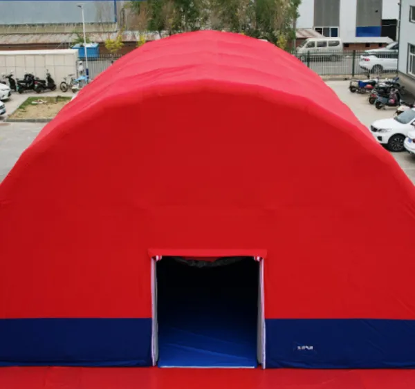 Hurricane-Resistant Disaster Relief Tent With Windproof Design and Ground Stakes photo-3